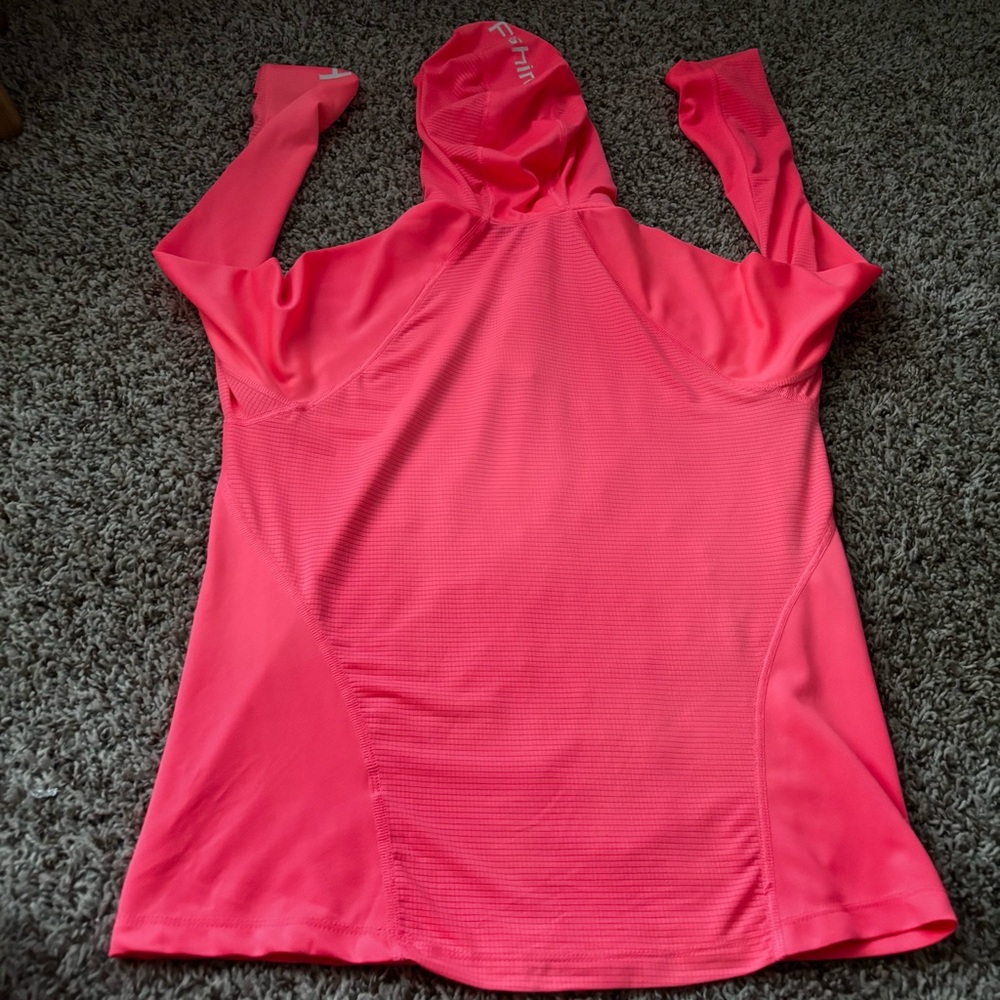 Huk Vibrant Pink Performance Hoodie - Picture 5 of 5
